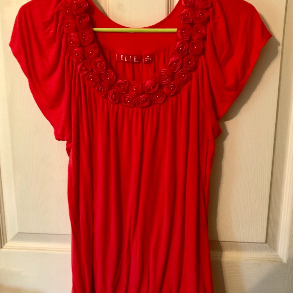 Elle Rosette Top